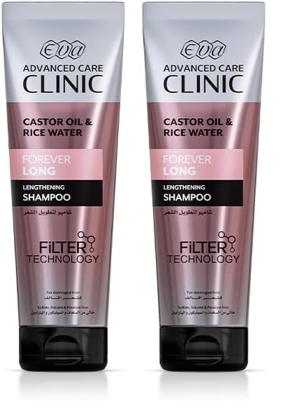 Eva Advanced Care Clinic Forever Long Lengthening Shampoo For Damaged Hair 230 Ml (Pack of 2)