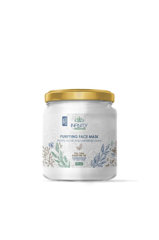 Infinity Naturals Purifying Face Mask Tea Tree Essential Oil (Combination to Oily Skin)