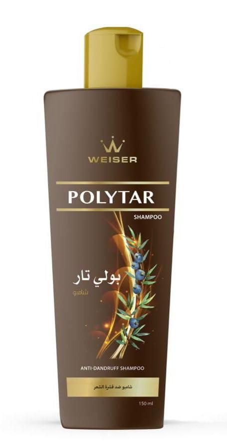 WEISER Polytar Anti-Dandruff Shampoo, 150 ml