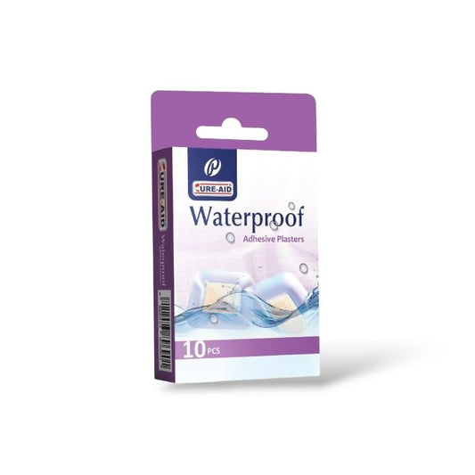CURE AID Waterproof Plaster 10 Pcs