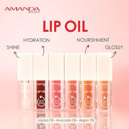 Amanda Milano Lip Oil 5ml 02 - Amazon Egypt alternate view 1