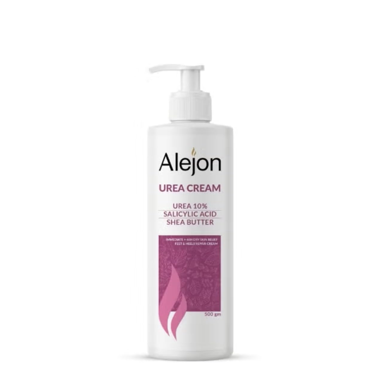 Alejon Urea Cream with Urea 10%, Salicylic Acid and Shea Butter, Feet & Heels Repair Cream, 500g