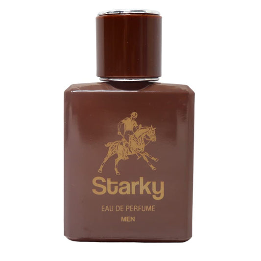 Starky eau de perfume natural spray vaporisateur for men 50ml-brown