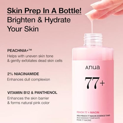 Anua Peach 77 Niacin Essence Toner 250ml