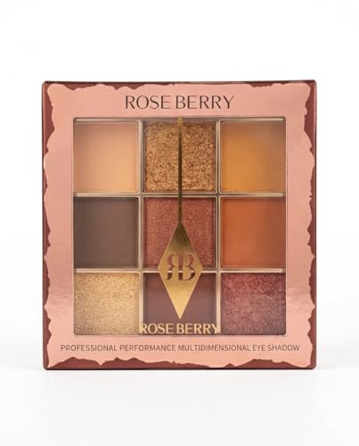 Rose Berry Professional Performance Multidimensional Eye Shadow Palette, A