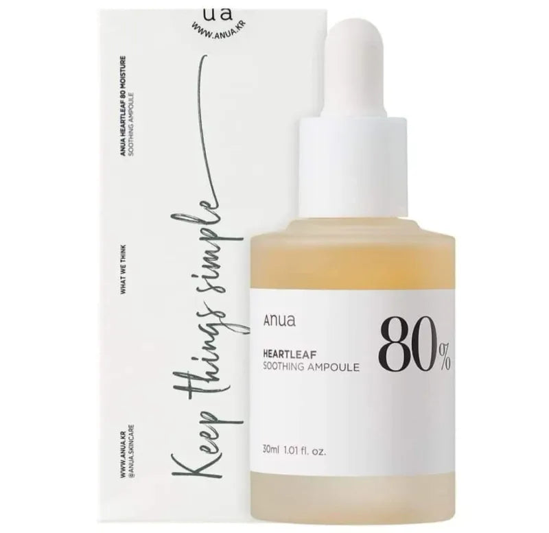 ANUA Heartleaf 80% Soothing Ampoule - 30ml