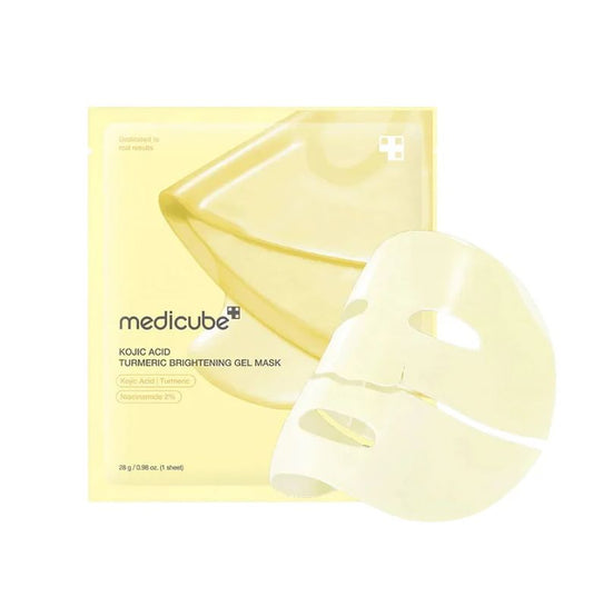 MEDICUBE Kojic Acid Turmeric Brightening Gel Mask (1PC)