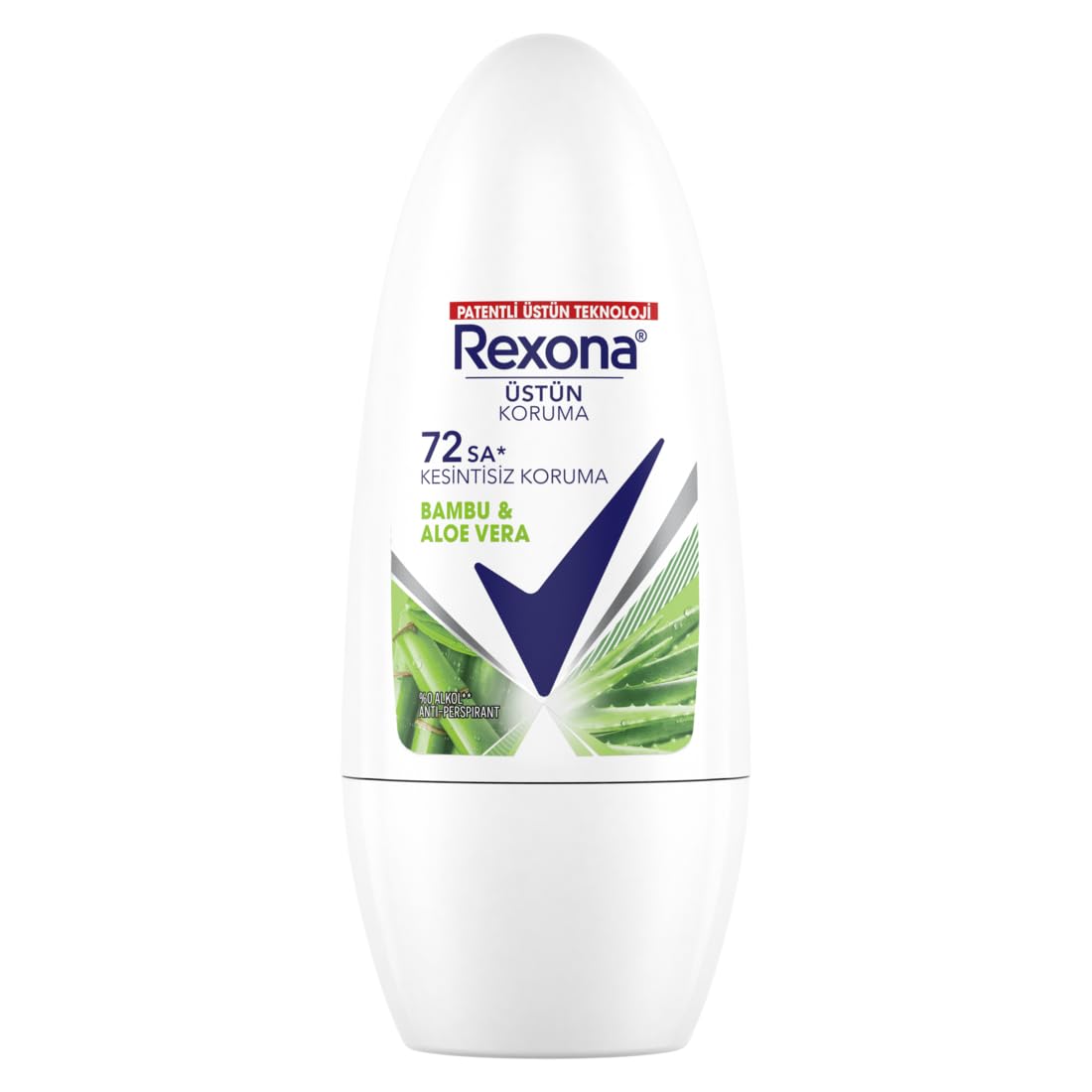 Rexona Women Advanced Protection 72H+ Antiperspirant Deodorant Bamboo Freeze & Aloe Vera Roll On 50ML