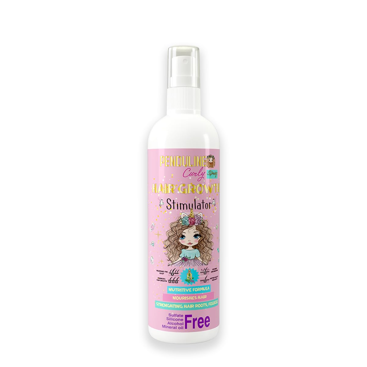Penduline Curly Spray Hair Growth Stimulator 250ML