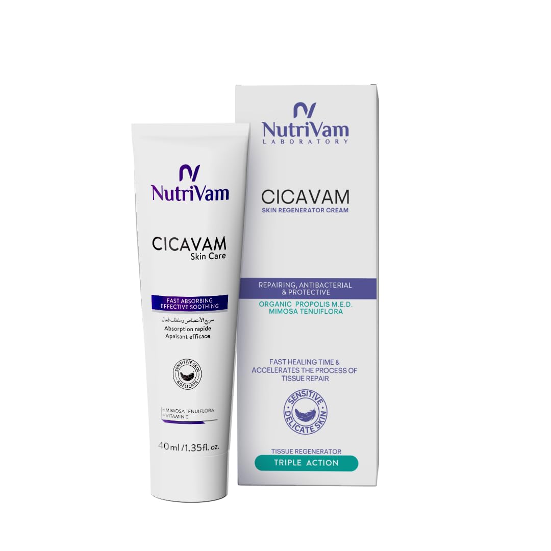 Nutrivam Cicavam skin regenerator cream &Repairing 40Mg
