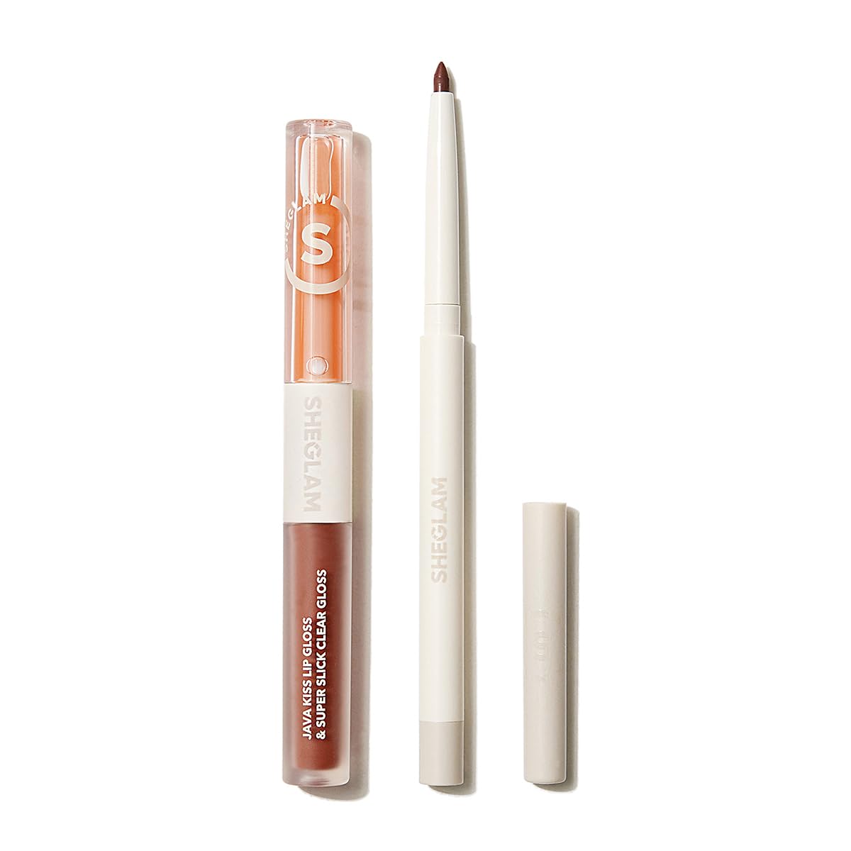 SHEGLAM Soft 90's glam lip liner and lip duo setHaute Cocoa 0.28g