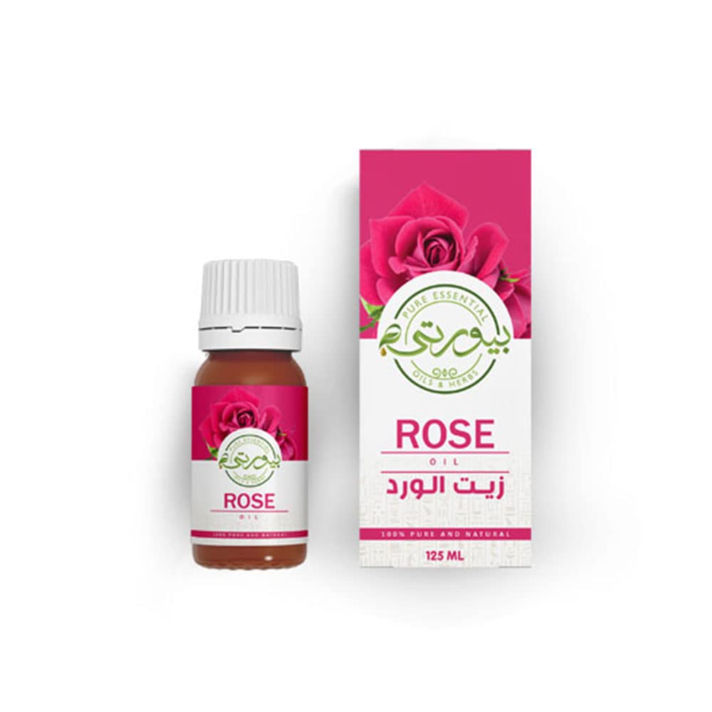 Purity Rose Oil - 100% Pure Essential Oil for Radiant Skin and Luxurious Fragrance - 125ml