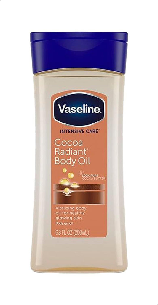 Vaseline Intensive Care Cocoa Radiant Body Oil with Pure Cocoa Butter - 200 ml