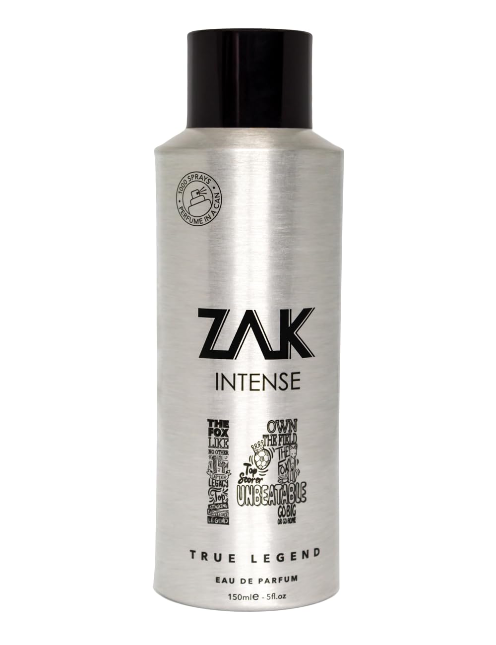 ZAK Intense True Legend Eau de Parfum for Men - 150 ml