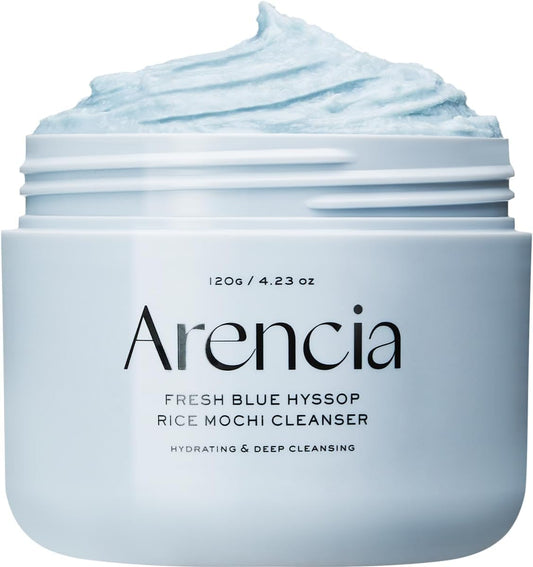 ARENCIA Fresh Blue Hyssop Rice Mochi Cleanser 120g