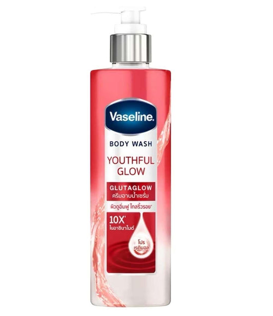 Vaseline Body Wash Glitter Glow Red 425ml