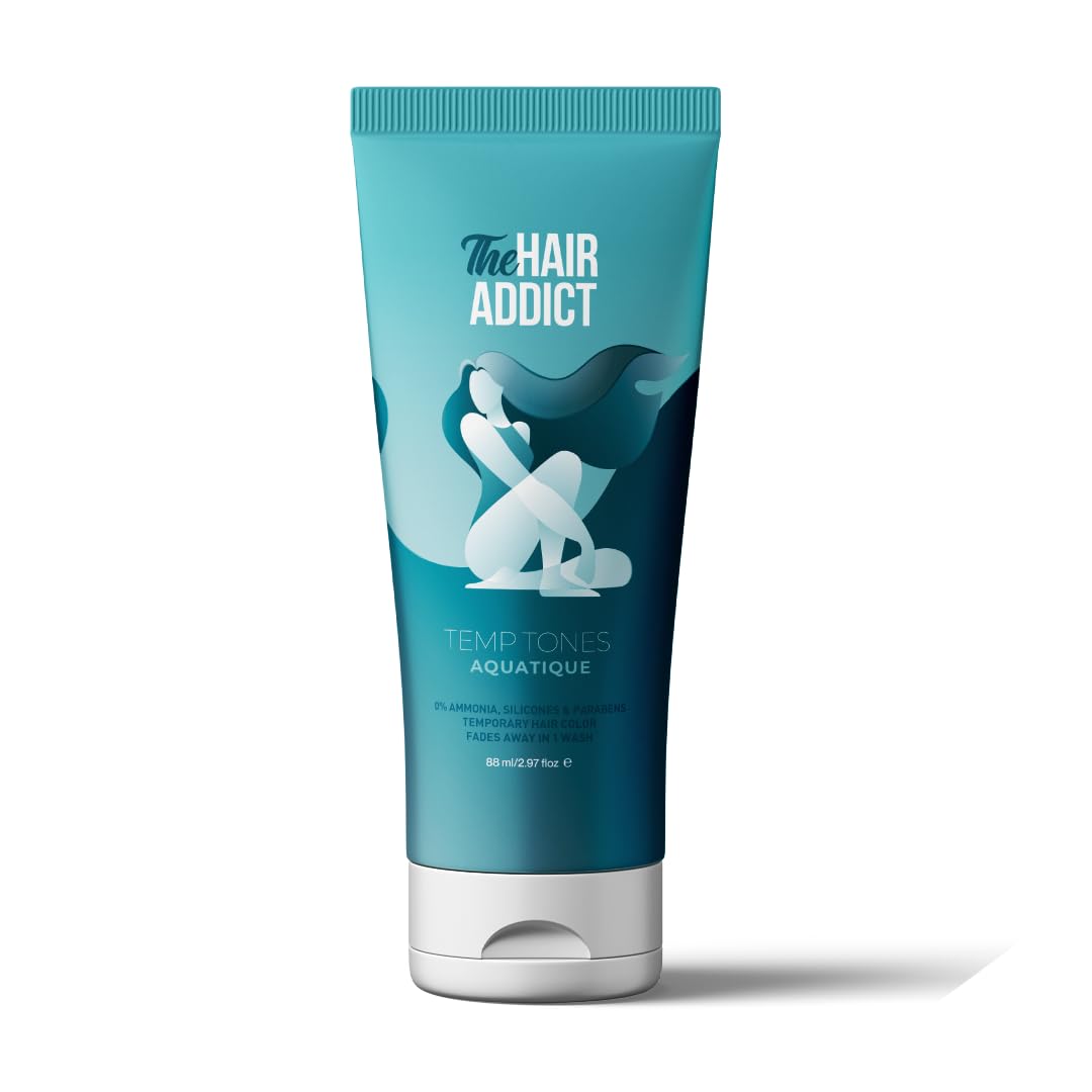 The Hair Addict Temp Tones - Aquatique Temporary Hair Colorant