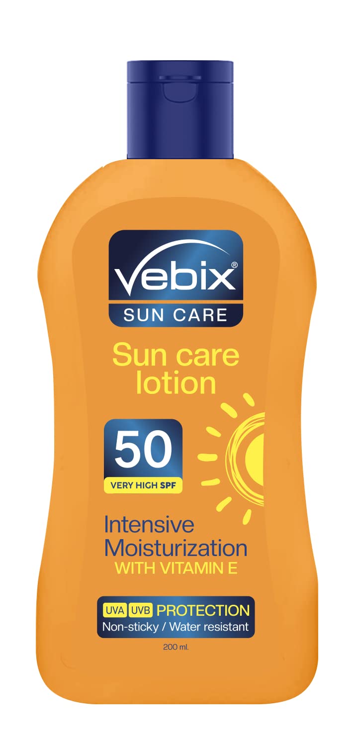 Vebix Sun Care Lotion 50 SPF Very High Protection - 200 ML