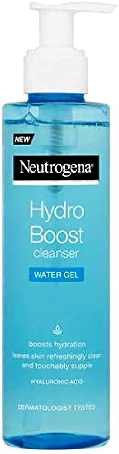 Neutrogena Hydro Boost Cleansers Water Gel 200 ml, Pack of 1