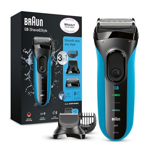 Braun Series 3 Proskin Shave and Style 3010BT - Amazon Egypt image