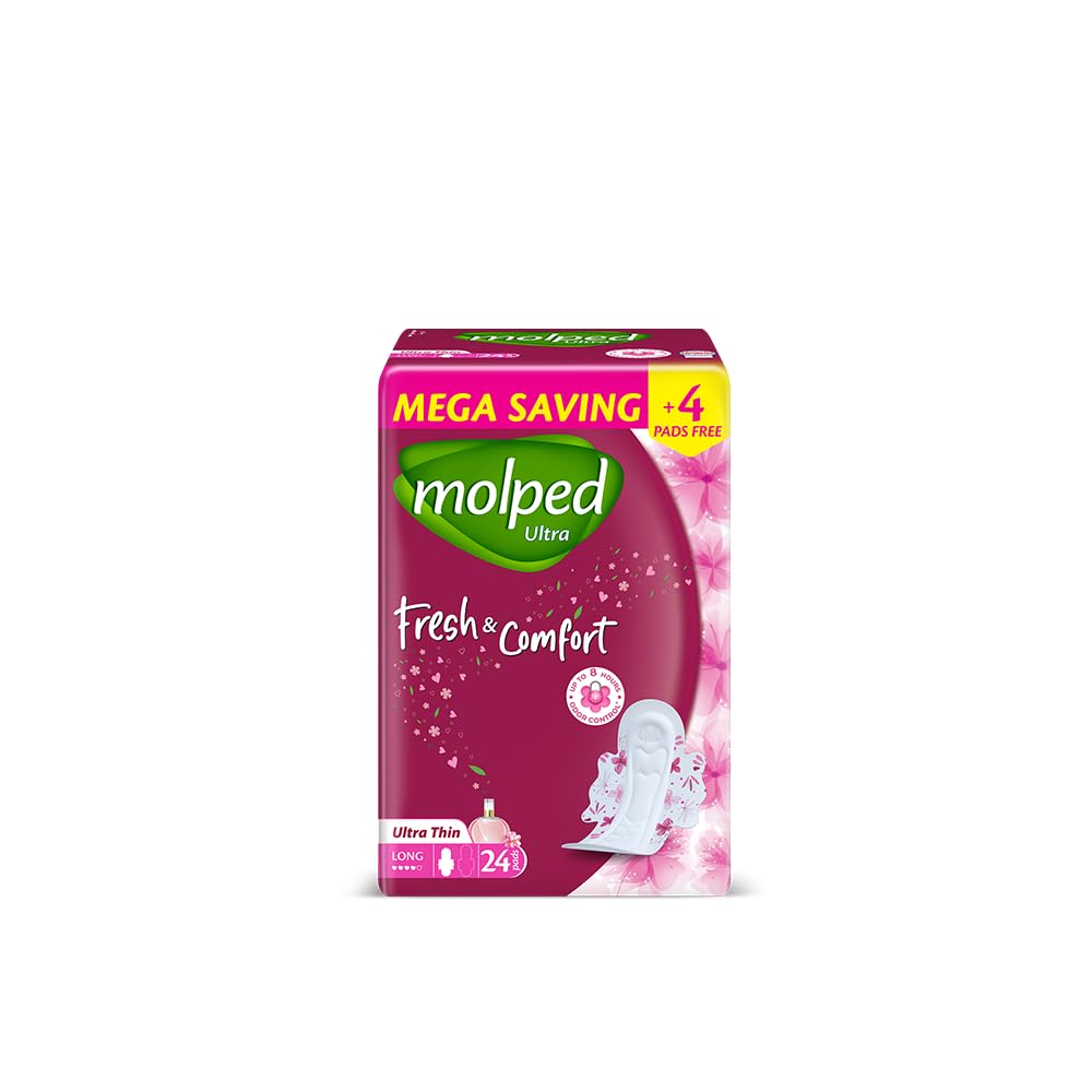 Molped Ultra - Fresh & Comfort - Eco Pack - Long - 24 Pads