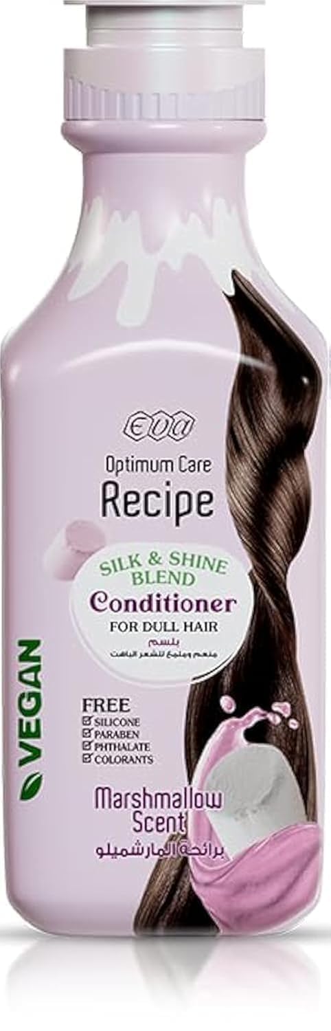 Eva Optimum Care Recipe Silk & Shine Blend Conditioner Marshmallow Scent 350 Ml