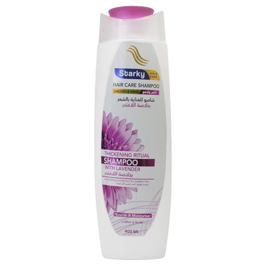Starky Hair Care Shampoo With Lavender Smooth&Shiny Nourish&Moisturiser-400ml
