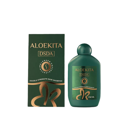 Aloekita Shampoo Caffeine & protein 250ml ( Pack May Vary)