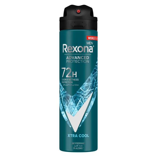 Rexona Men Advanced Protection 72H+ Antiperspirant Deodorant Extra Cool Spray 150ML