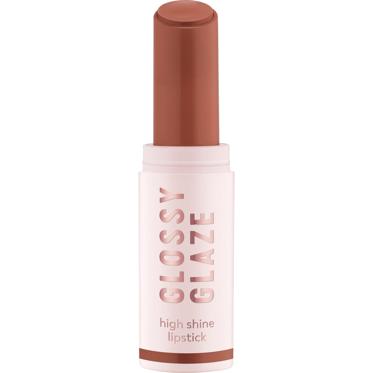 Essence Shiny Glaze High Shine Lipstick 01 Brown Highly Pigmented Glossy Colour-Intensive Vegan Oil-Free Paraben-Free Microplastic-Free 1.9 g