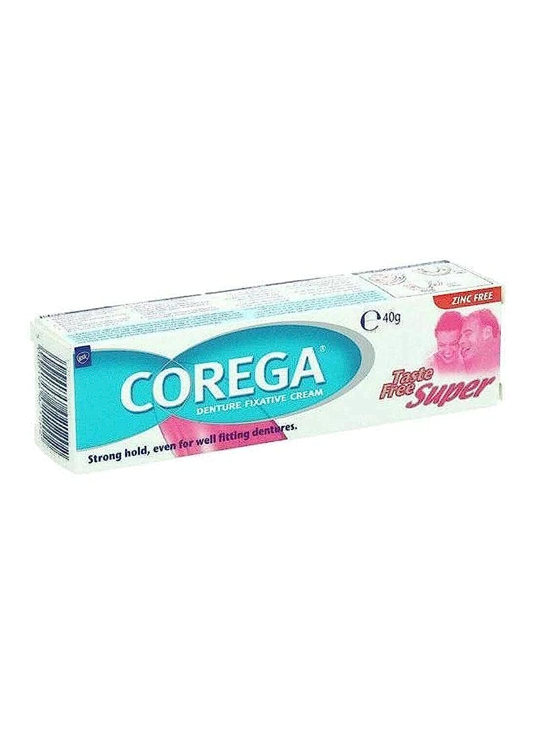 Corega Super Denture Fixative, 40g