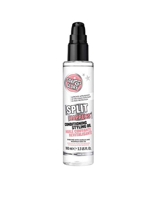 Soap & Glory Split Happens Conditioning Styling Oil Enriched with Marula and Moringa Seed Oil - 100ml
