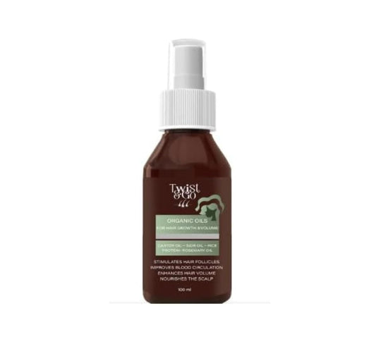 Twist&Go Organic Oil for Hair Growth & Volume 100ml