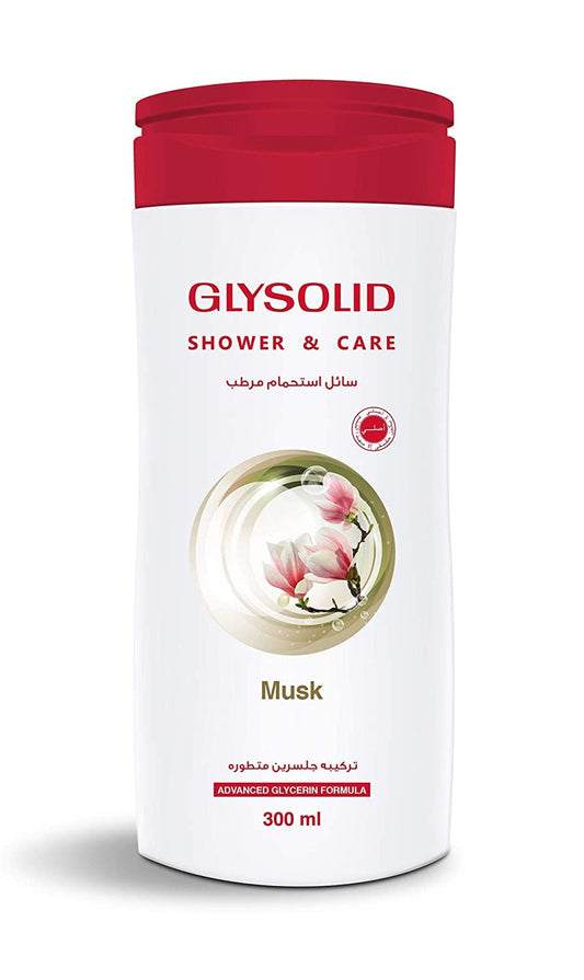Glysolid Shower Gel- Musk 300 ml