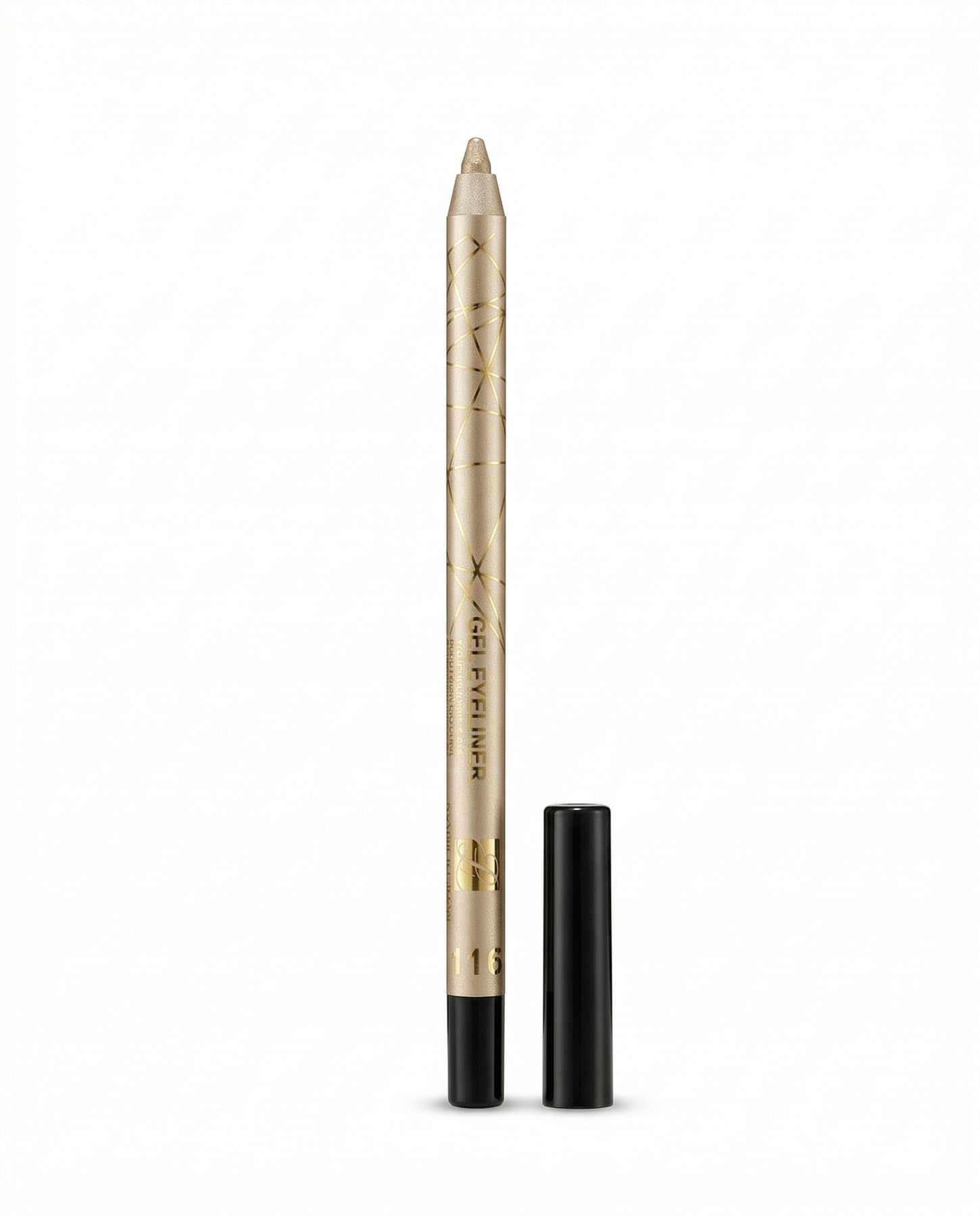 Rose Berry Gel Eyeliner Pencil, Waterproof and Smudge Proof, Long Lasting, Shade 116