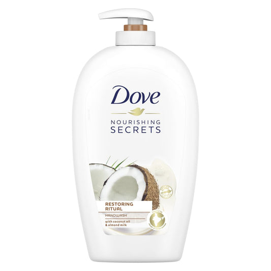 Dove Nourishing Secrets Hydrating Handwash Made with Coconut oil & Almond milk Restoring Ritual 500ML