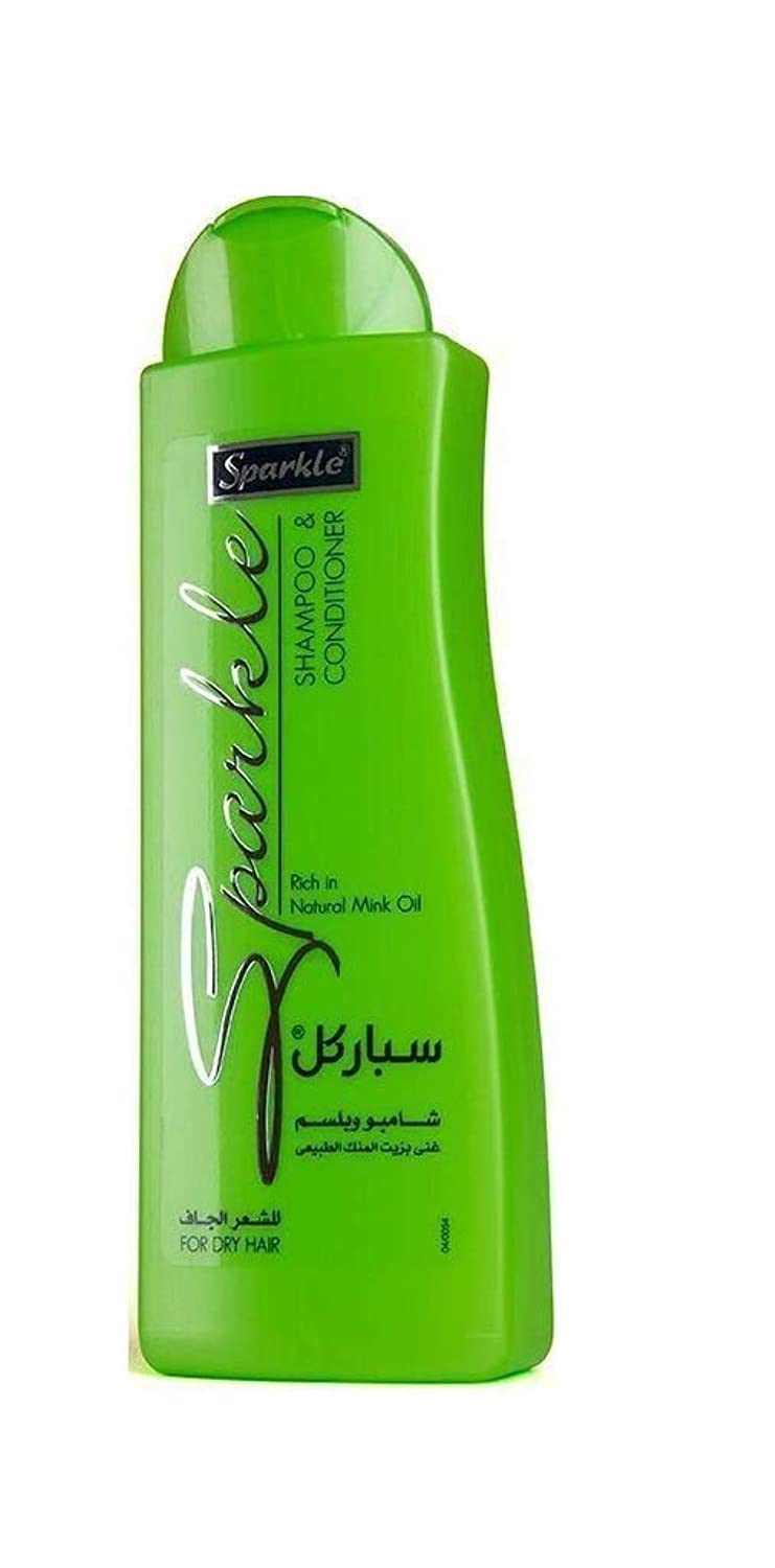 Sparkle Natural Mink Oil Shampoo And Conditioner For Dry Hair -350 Ml