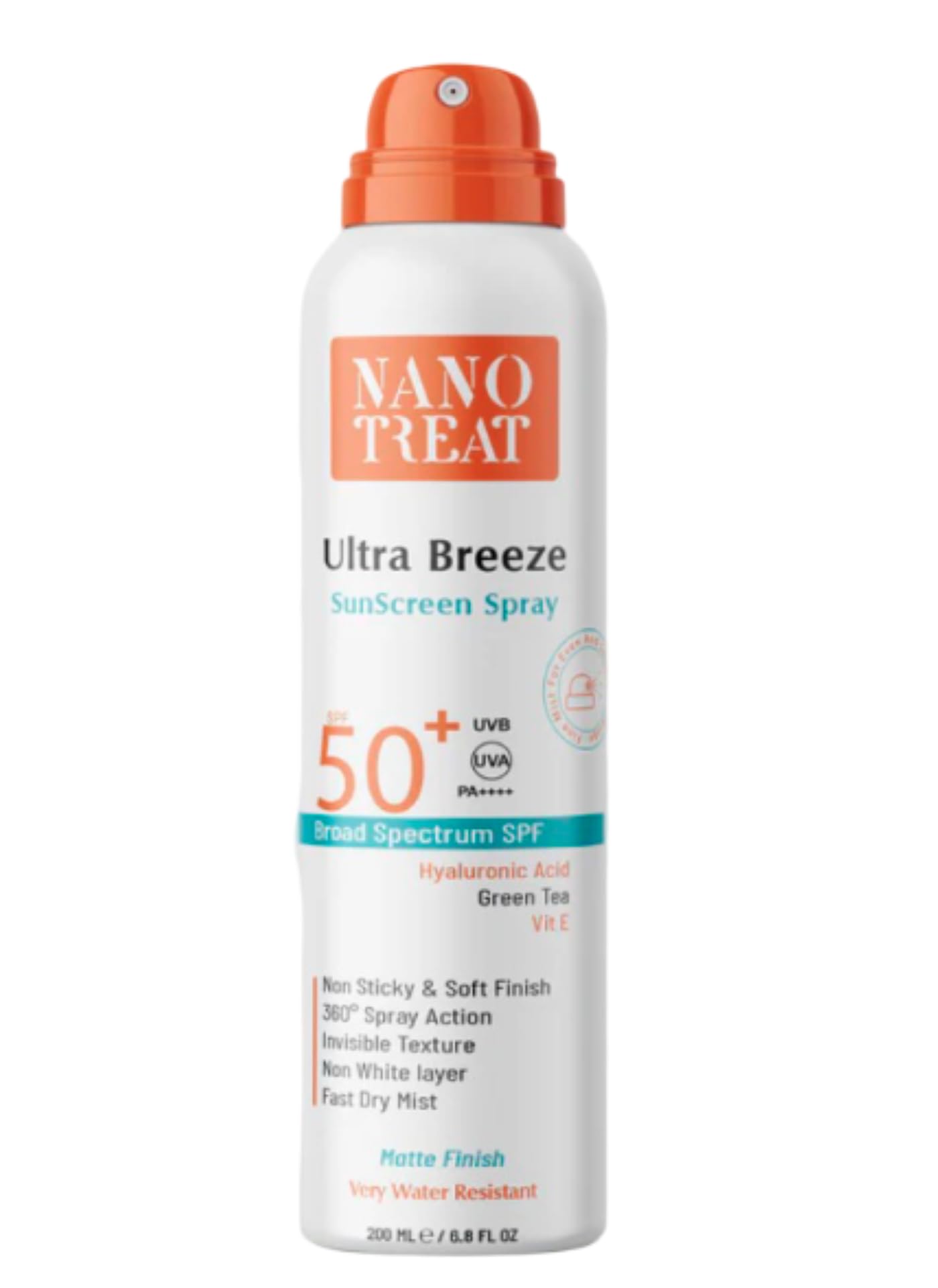Nanotreat Nano treat ultra breeze sunscreen spary +50 spf 200ML