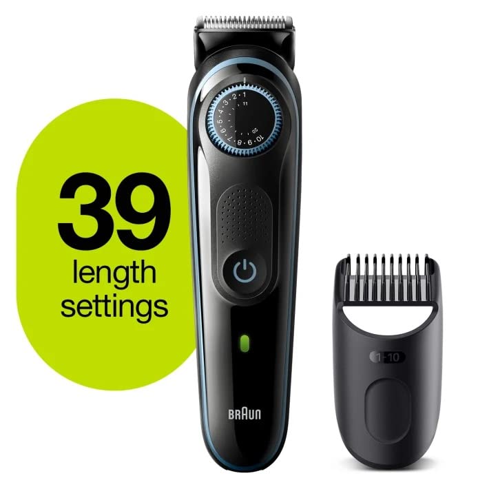 Braun Beard trimmer BT3340 with Precision dial, 2 attachments and Gillette ProGlide razor.