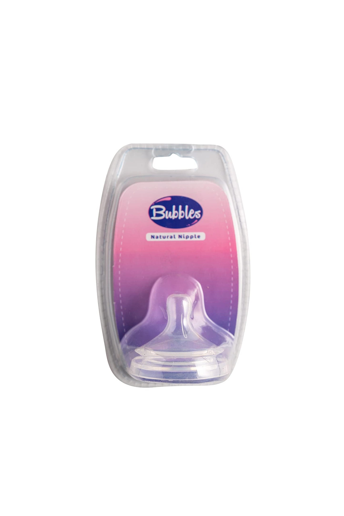 Bubbles natural nipple 9m