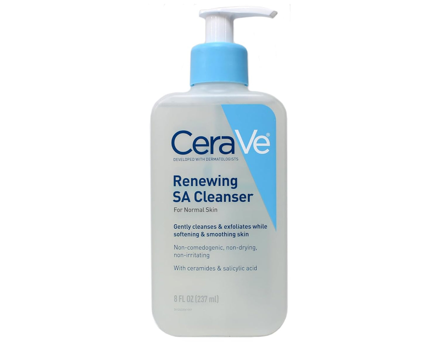 CeraVe SA Smoothing Cleanser For Dry, Rough And Bumpy Skin 8 oz / 236 ml