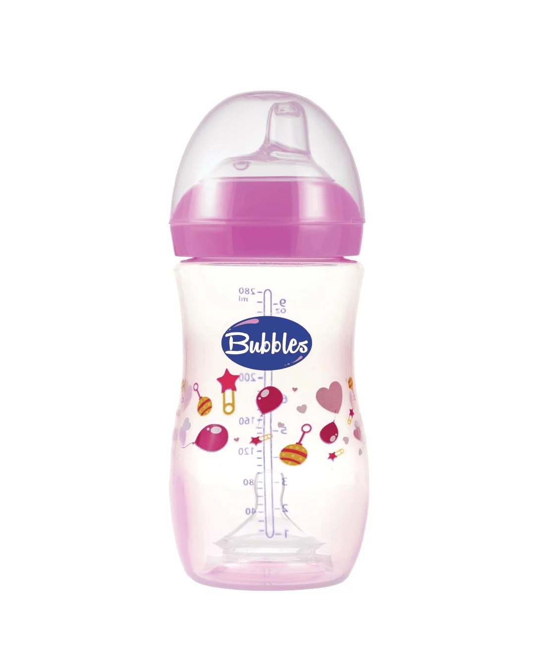 Bubbles Baby Cup, Natural 280 ml, Rose