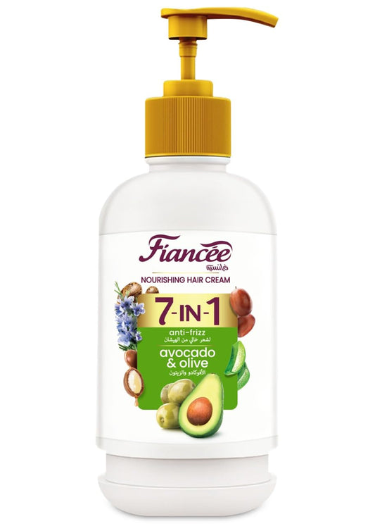 Fiancée 7 in 1 Hair Cream with Avocado and Olive - 240ml