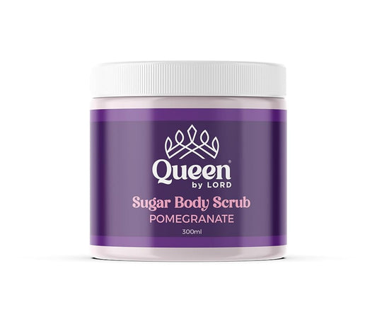 Queen By Lord Body Sugar Scrub with Pomegranate Scent