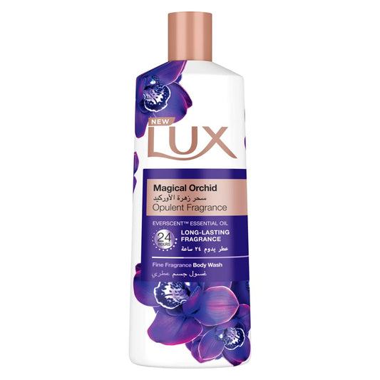 Lux Perfumed Shower Gel Magical Orchid For 24 Hours Long Lasting Fragrance 500ML