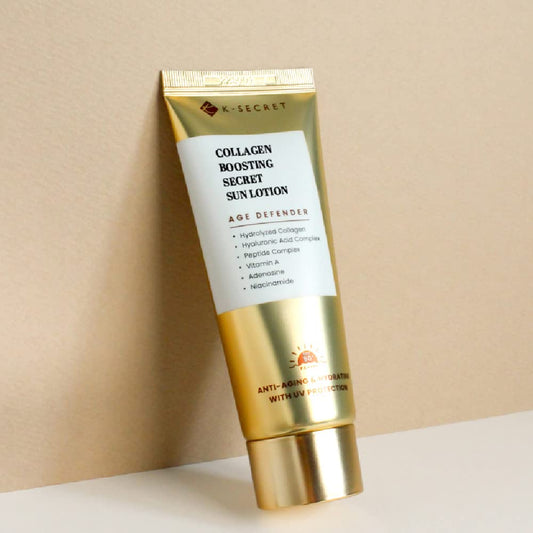 K-Secret Collagen Boosting Secret Sun Lotion Age Defender 60ml