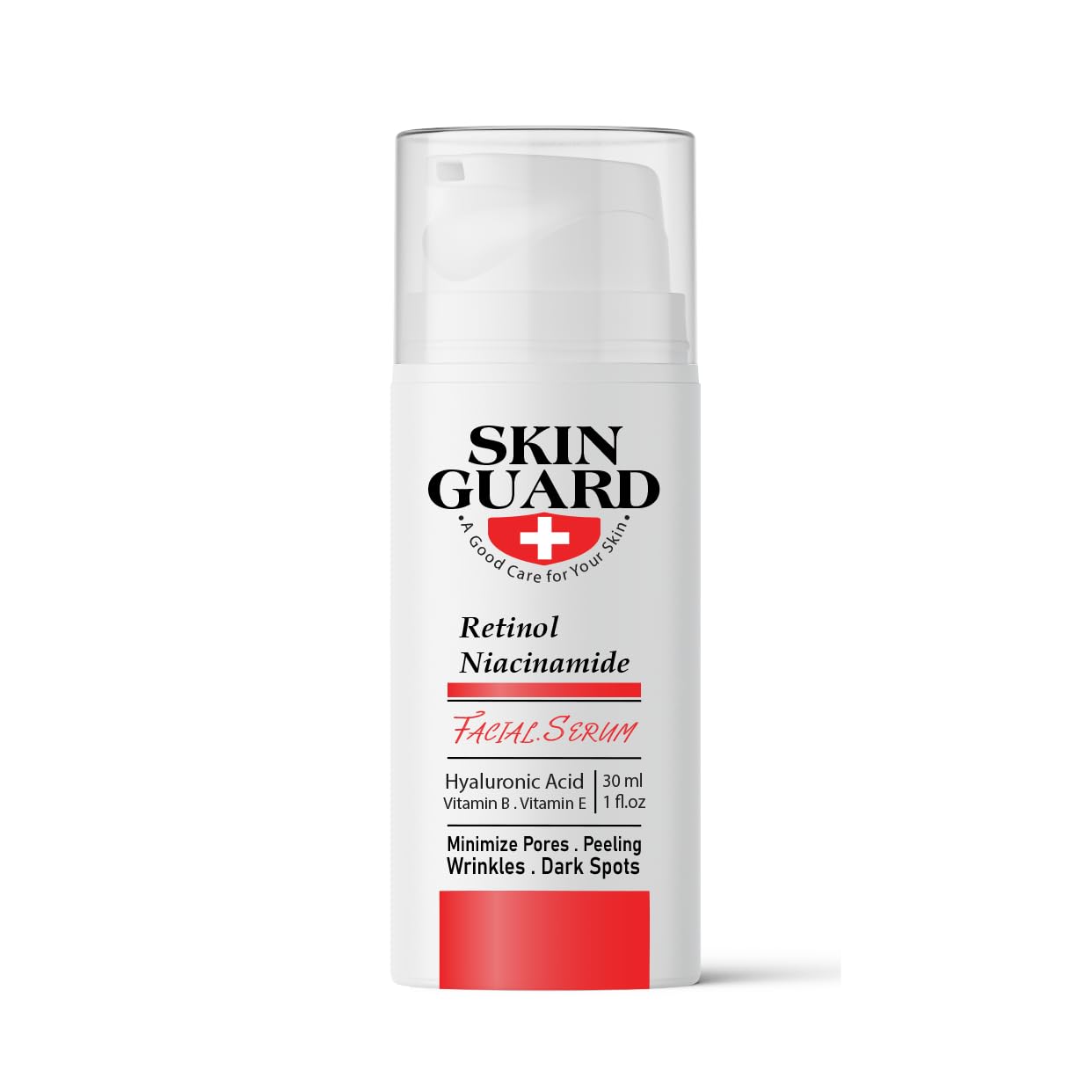 SkinGuard Retinol & Niacinamide Serum - Dual-Action Formula for Pores, Fine Lines, Wrinkles & Sebum Control, Made by Liposomal Technology, 30 ml