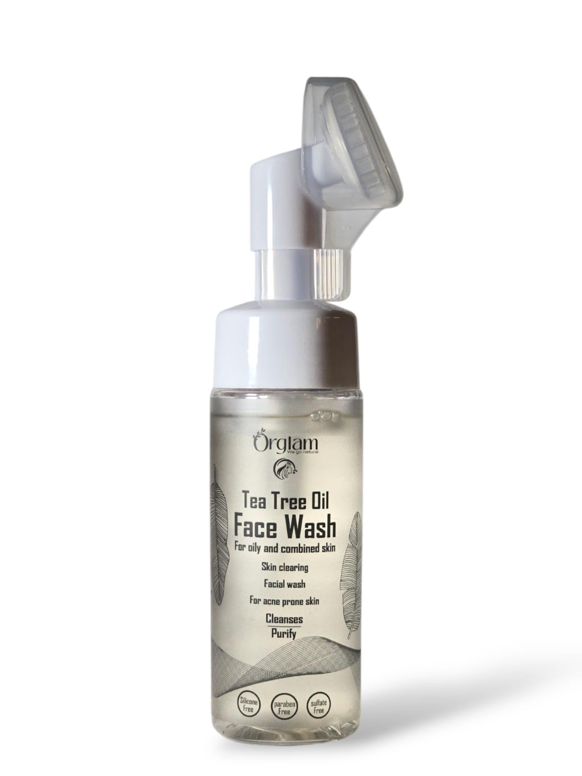 Orglam Tea Tree Face wash for acne prone skin (natural) (panthenol rich)