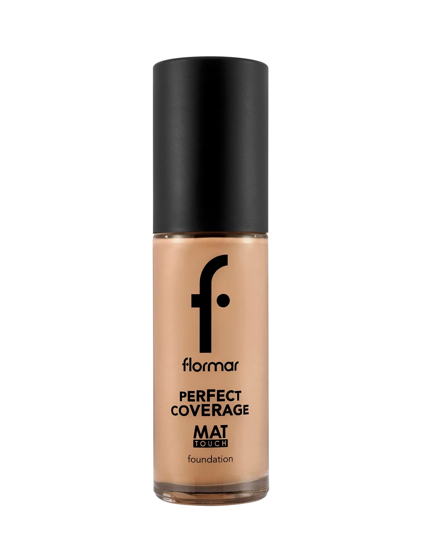 Flormar Perfect Coverage Mat Touch Foundation – 313 Medium Beige – Matte Finish Foundation, Shine Control, High Coverage Look, Smooth Skin Appearance