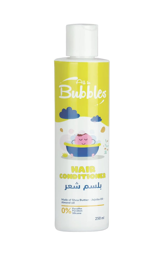 Bubbles Baby Hair Conditioner 250ml (0% Paraffin 0% Paraben 0% Silicone)